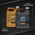 Lexol Complete 2Step Leather Care Cleaner & Conditioner Kit with Applicator Sponges
