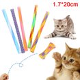 thumbnail image 2 of Koszal 5/10Pcs Pet Cats Kitten Folding Bouncing Elastic Spring Playing Interactive Toy, 2 of 8