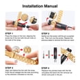 thumbnail image 4 of Correa de repuesto STIROLL para Apple Watch Series 10-1 49-42 mm, 4 of 7