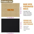 12 inch Air Fryer Parchment Paper Squares, 100 Sheets Unbleached Pre