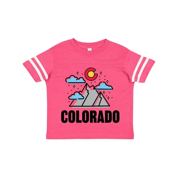 Inktastic Colorado Mountains and Clouds Boys or Girls Toddler T-Shirt