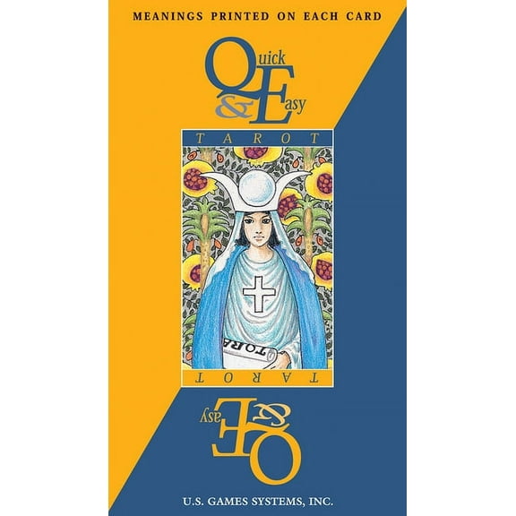 Quick & Easy Tarot, (Hardcover)
