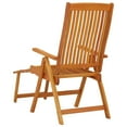 thumbnail image 6 of vidaXL Folding Patio Chairs with Footrests 2 pcs Solid Wood Eucalyptus, 6 of 11
