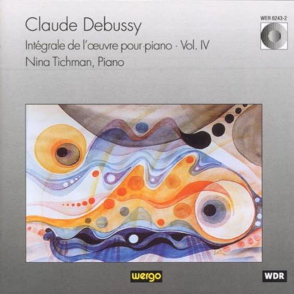 Debussy / Tichman - Works for Piano 4 - Music & Performance - CD