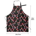 thumbnail image 5 of Bingfone Red Mushrooms Apron Gifts For Men, Women Professional Grade Chef Apron for Kitchen,BBQ & Grill, 5 of 8