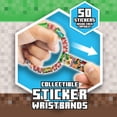 thumbnail image 4 of Minecraft Sticki Rolls Blind Capsule Wristbands Officially Licensed Collectible Wearable Stickers  Ages 6+, 4 of 8