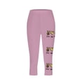 thumbnail image 3 of Pantalones de Ajuste Seco de la Moda de las Mujeres Imprimidas Leggings, Deporte de Yoga Elástico de Poliéster Elástico Respirable, 3 of 4