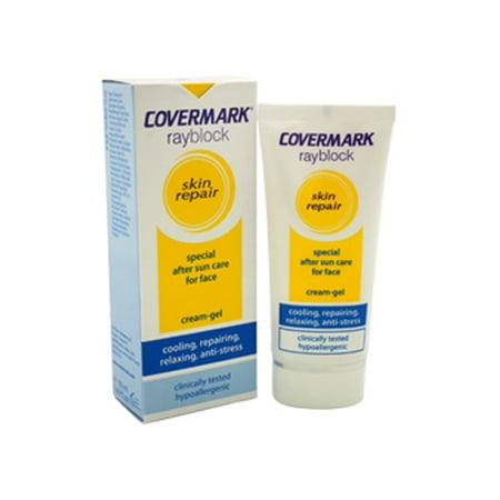 Ray Block Skin Repair Special After Sun Care For Face Cream Gel by Covermark for Unisex 1.69