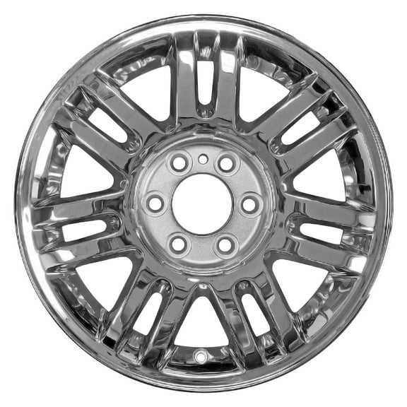 Pre-Owned Original Equipment Plated Chrome Aluminum Wheel 18 x 7.5 fits 2009-2013 Ford F-150 (Good)