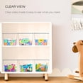 thumbnail image 2 of Clear Stackable Storage Bins, Plastic Toy Organizers and Storage with Lids, Toy Bins for Kids Organizer, Storage Container for Organizing for Playroom, Toy Storage Organizer Holds Toys (10), 2 of 6