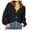 Black, variant on Vedolay Women's Cardigan Sweaters Solid Color Sweaters Casual Open Front Cardigan Sweater Black,L