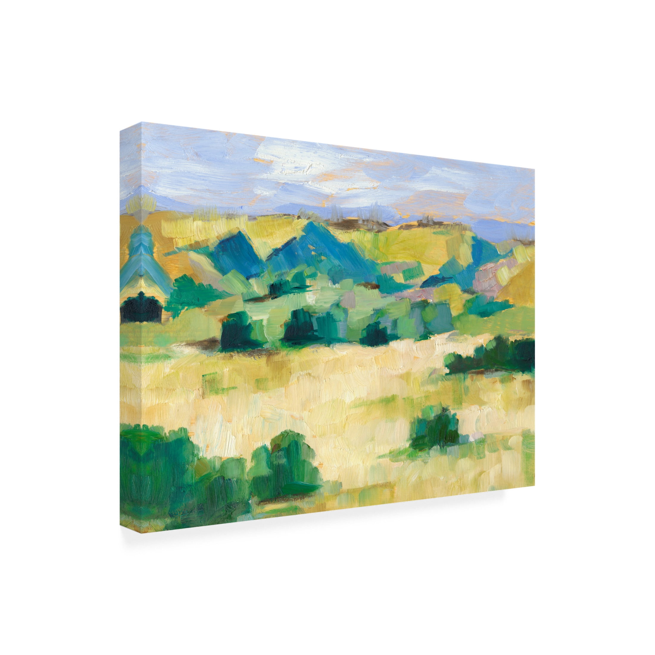 Canvas Wall Art - Ethan Harper 'Western Valley I' Wall Art for Living Room, Bedroom, or Office Décor by Trademark Fine Art - 19 x 14 Inches