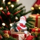 thumbnail image 5 of Herunwer Light up Ceramic Santa Claus Snowman Sleigh Figurines Lighted Porcelain Christmas Characters Statue on Sleds with Pine Cones, Berries, Pine Needles for Holiday Table Decor, 5 of 6