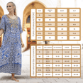 thumbnail image 6 of Miss Lavish London Elegant Blue Kaftan Dresses for Women - Versatile Beach Coverups, Plus Size African Dubai & Moroccan Kaftans - Ideal for Loungewear & Swimwear Modern Caftans Long Dresses, Large, 6 of 6
