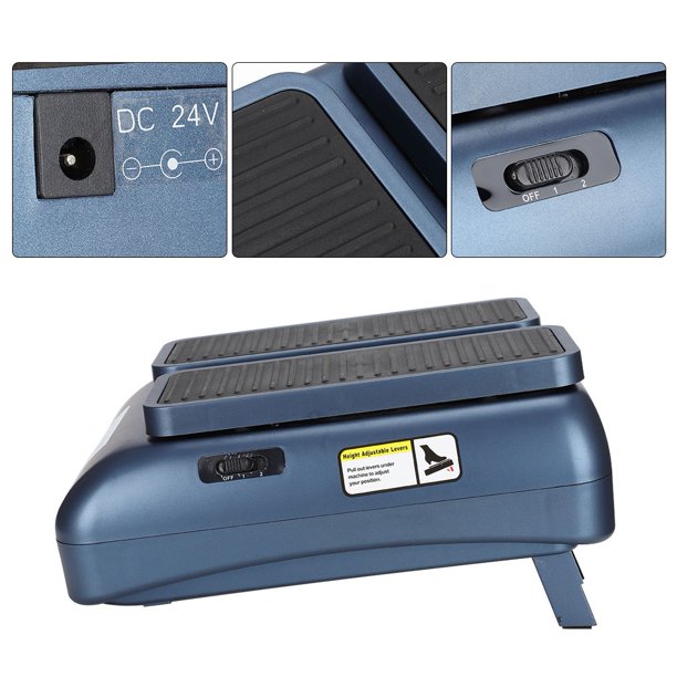 Tebru Electric Automatic Feet Mover Leg Exerciser Physiotherapy Circulation Walking 100240V US