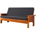 thumbnail image 1 of 2024 1 Piece Futon Slipcovers Elastic Grid Fit for 6-8 Inches (Dove Gray), 1 of 7