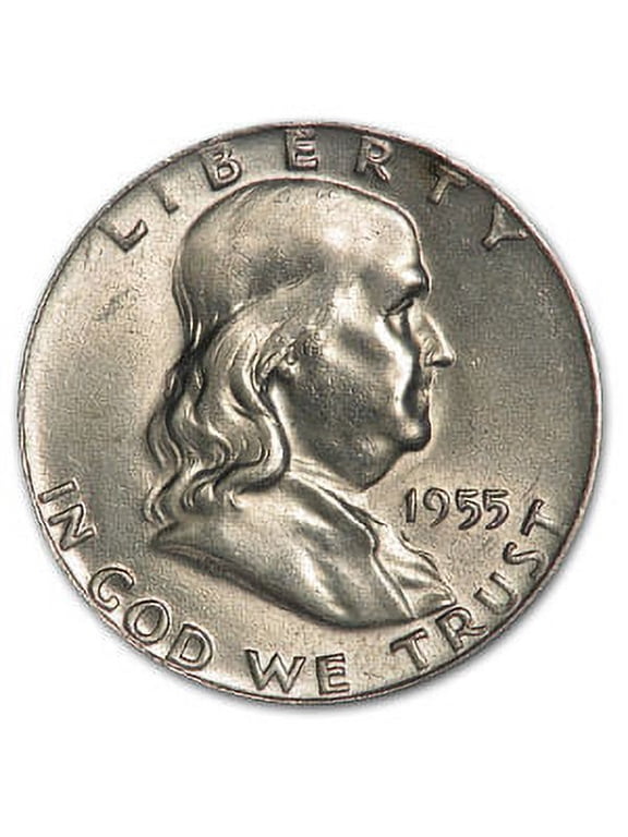 1955 Franklin Half Dollar AU