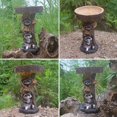 thumbnail image 4 of SUTENGDA Bird Bath Weather Resistant Material Bird Bath for Outside Maintain Beauty for A Long Time Bird Baths for Outdoors, 4 of 5