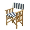 thumbnail image 4 of Director's Chair II with Cushion Seat Covers - 19-3/4" W x 35-1/2" x 24-1/2" D Crème, 4 of 5