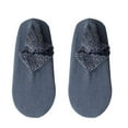 thumbnail image 2 of Naierhg Thermal socks 1 Pair Women Socks Lace Silicone Non-slip Autumn Winter Breathable Lightweight Floor Socks for Living Room Blue, 2 of 8