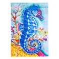 thumbnail image 2 of Seahorse Satin Garden Flag - 12" x 18"- 14A4447, 2 of 2