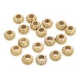 thumbnail image 4 of Guitar String Tuning Peg Gear, Long Term Use Durable Metal Guitars Hex Gears 18Pcs  For Tunings Gold,Silver, 4 of 8