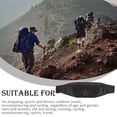 thumbnail image 3 of Advancent Riñonera de bolsillo grande para exteriores, bolso con cremallera, cartera, pecho, impermeable, riñonera para hombres y mujeres, suministros Mochilas de mochilero Negro Advancent OD022577-01, 3 of 6