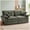 Green, variant on Gretop 83" Modern Loveseat Sofa, Comfy Corduroy Cloud Couch with Deep Seat, 2-3 Person Upholstered Sofa for Living Room and Small Spaces,Green
