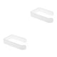 thumbnail image 2 of Yuarrent Soporte de papel montado en la pared para baño, cocina, colgador de gancho autoadhesivo con pegatinas, estante moderno para el hogar, Type2 NO2, 2 of 6