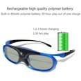 thumbnail image 5 of Paquete De 2 Gafas Con Obturador Activo Dlp-link Gafas 3d Recargables Por Usb, 5 of 5