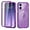 Darkpurple, variant on for iPhone 11 Case, [Compatible with MagSafe] Full-Body Protection Anti-Scratch Case with Built-in Screen Protector, Front Cover TPU Frame Durable for iPhone 11 Cover, Darkpurple