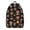 Mushroom and Moon, variant on Mushroom and Character Pink Pattern Backpack for School, Cute School Bag with Adjustable Shoulder Straps and Padded Back, 15.7"x11.8"x5.5"