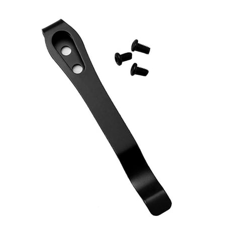 

Back Pocket Knife Steel Holder Clip Outdoor Tool Folding Knife Holder Steel Clip