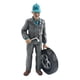 thumbnail image 3 of Figura modelo de personas pequeñas, juguete para juego de imitación, coleccionables, diseño de paisaje, ornamento en miniatura, artesanía pintada a Reparador, 3 of 9