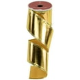 thumbnail image 3 of Northlight Shimmering Gold Metallic Wired Craft Christmas Ribbon 2.5" x 10 Yards, 3 of 5