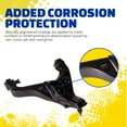 thumbnail image 3 of Convient 2011-2014 Ford Mustang Moog Bras de Contrôle de Châssis RK643431 Remplacement OE; avec Bague; Simple, 3 of 5