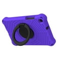 thumbnail image 4 of Dteck Case for Samsung Tab A 8.0 SM-T290/T295 2019, Kids Friendly EVA Rugged Shell Foldable Kickstand 360 Degree Rotayable Versatile Hand-full Ring Shockproof Anti-drop Lightweight Case , Purple, 4 of 10