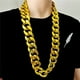 thumbnail image 2 of Hip-hop exagerado collar de oro de simulación CCB plástico gran cadena de oro accesorios de rendimiento de personalidad accesorios de tiranos locales hombres, 2 of 6