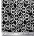 thumbnail image 1 of Soimoi Rayon Fabric Swirl Block Fabric Prints by Yard 42 Inch Wide, 1 of 1