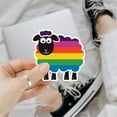 thumbnail image 2 of Rainbow Sheep of The Family LGBT Pride Sticker, Sheep Stickers, Funny Gay Stickers, Sarcastic Water Bottle Stickers- Vinyl Stickers 3'' for Laptop Phone Car Window Helmet (3x3inch), 2 of 7
