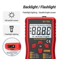 thumbnail image 3 of CHUANK True RMS Digital Multimeter M118A  6000 Counts  NCV  Backlight for Electrical Work, 3 of 10