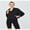 Black, variant on UPF 50+ Sun Protection UV Jacket for Women's Full Zip Lightweight Breathable Long Sleeve