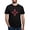 Black, variant on - New Mexico State Flag Men's Deluxe T Shirt - Mens Tri-blend T-Shirt