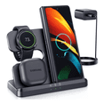 thumbnail image 2 of Cargador Inalámbrico Para Samsung Z Fold 4/3 Watch 5/4 Buds Negro, 2 of 5