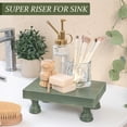 thumbnail image 2 of EOSAHR Farmhouse Riser for Room Decor - Decorative Pedestal Stand For Display Your Home Decorations and Uniquely Soap Stand (8.5-inch, Green), 2 of 6