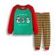 thumbnail image 1 of Conjunto de pijamas de algodón para niños y niñas, ropa de dormir con dibujos animados de Papá Noel, trajes de Navidad para el hogar, 1 of 4