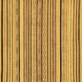 thumbnail image 1 of Ahgly Company Indoor Square Abstract Brown Modern Area Rugs, 4' Square, 1 of 4