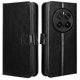 thumbnail image 1 of For Honor Magic7 Pro 5G Case Crazy Horse Texture PU Leather Phone Wallet Cover - Black, 1 of 5