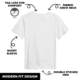 thumbnail image 2 of 10-Pack Boys Short Sleeve Crew Neck Premium Soft Cotton Blend T Shirt (XS-2XL), 2 of 4