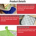 thumbnail image 5 of 5 Pack Terry Cloth Pot Holders for Kitchen Heat Resistant, 7 x 7 Inch Insulated Oven Square Hot Pads, Potholders Sets for Kitchen Cooking and Baking (Red), 5 of 7